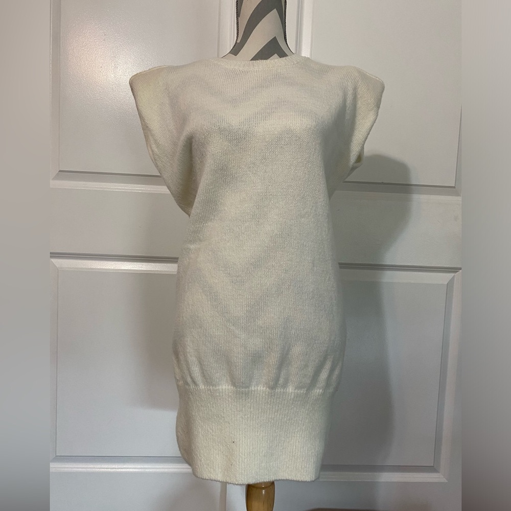 LAST CALL Nasty Gal Medium White Sweater Dress